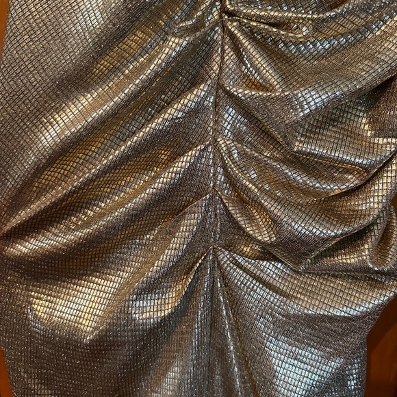 Gold jluxlabel cocktail dress size s - Picture 7 of 8